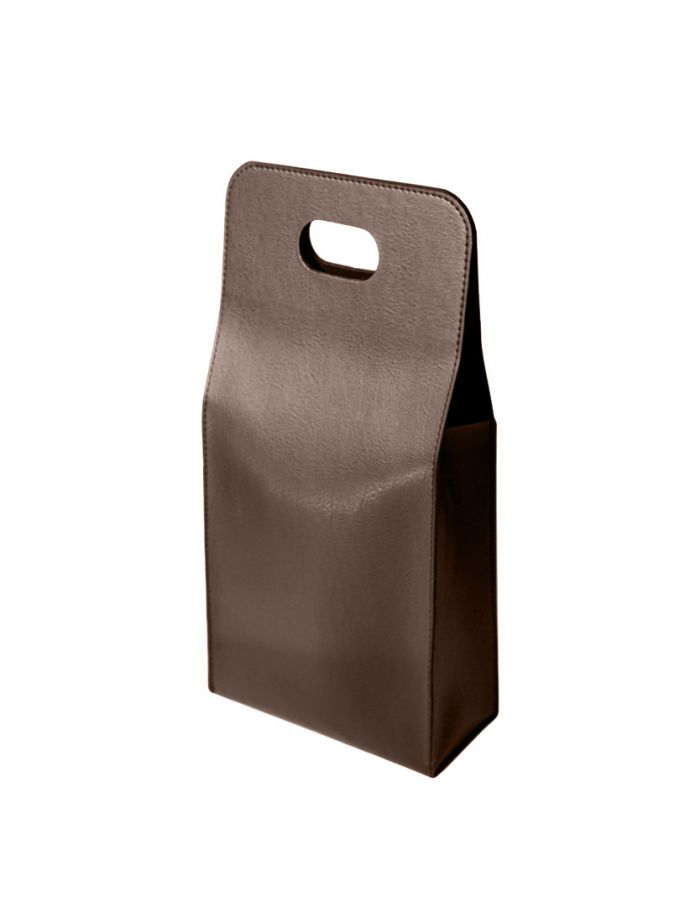 Porta-garrafa-para-2-garrafas-couro-sintetico-marrom