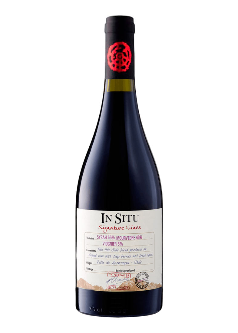 Vinho In Situ Signature Syrah Mourvedre Viognier 2022 Tinto Chile