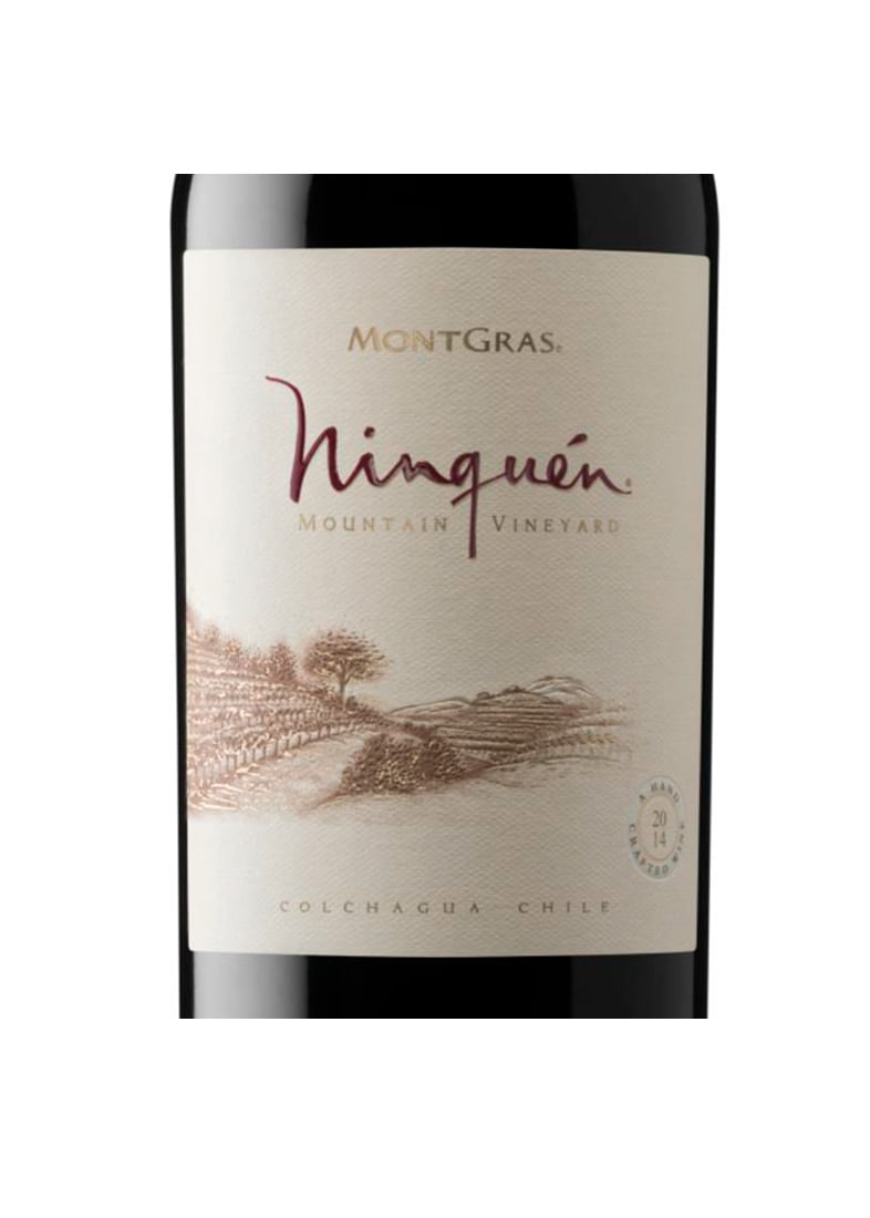 Vinho Montgras Ninquén 2022 Tinto Chile 750ml